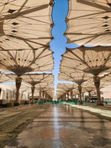 Keindahan Masjid Nabawi